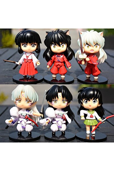 Choice1 بانداي A-6pcs لا صندوق جديد إينوياشا أنيمي الشكل هيغوراشي كاجومي ميرو...