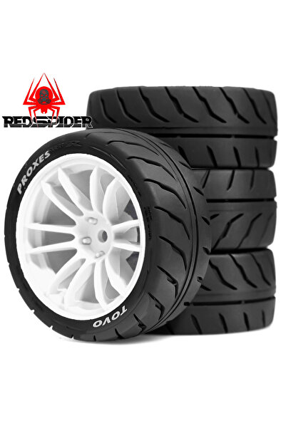 Choice عجلات بيضاء مكونة من 4 قطع، قطرها الخارجي 68 مم، ورأسها سداسي 12 مم، م...