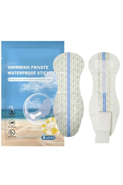 Choice 2pcs Protective Hygienic Liners Adhesive For Swimwear PU Clear Waterproof Panti Liner For Swimwear P