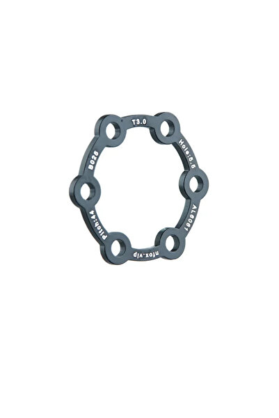 Choice 3 Electric Scooter Brake Disc 3 Gaskets Bicycle 6 Holes 2 Washers 4 Hu...
