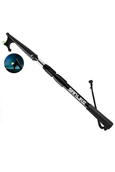 Choice خطاف قارب أسود من SANLIKE، خطاف ربط عائم قابل للسحب ومضيء في الظلام مع...