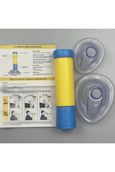 Choice yellow First aid asphyxiation rescue device, emergency device of portable asphyxiation for home trav