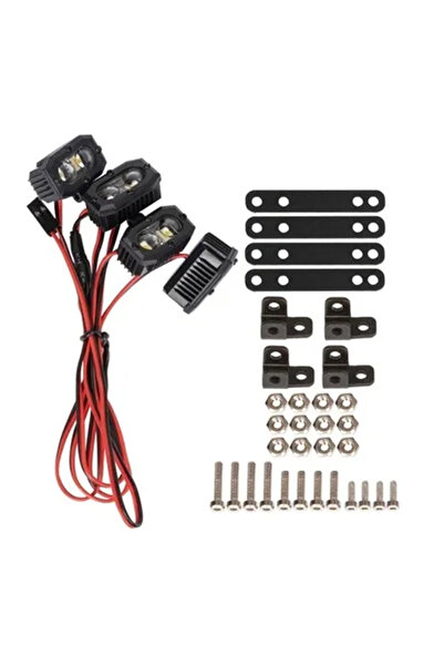 Choice 4Pc Lights F RC Bright LED Lights Headlight Spotlight for 1/10 RC Car ...