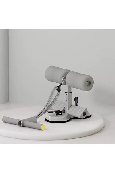 Choice Grey Abdominal muscles Portable Sit Up Assistant With Tension Rope Fitness Equipment Support Core Fi