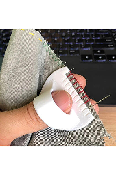 Choice1 دليل خياطة سهل من قطعة واحدة باللون الأبيض للمبتدئين وكبار السن - أدا...