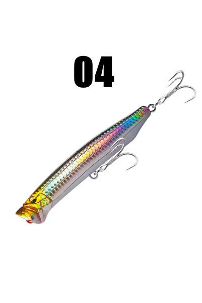 Choice 120 مم 29.5 جم 04 GREENSPIDER طُعم صيد سمك عائم على سطح الماء رفيع بوب...