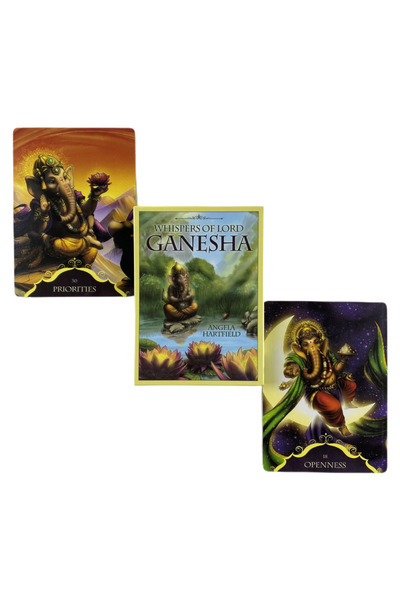 Choice 105 Whispers of Lord Ganesha Oracle Tarot Card Deck 50 Cards Full Color Board Card
