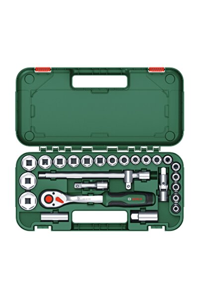 Bosch 1600 A02 Z9F 1/2 Inch Cırcır Lokma Seti 25 Parça