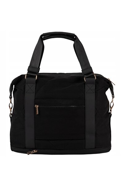 WINGS BRAND WINGS KISKADEE Large Luxury Travel Bag 20L Black Hand Luggage