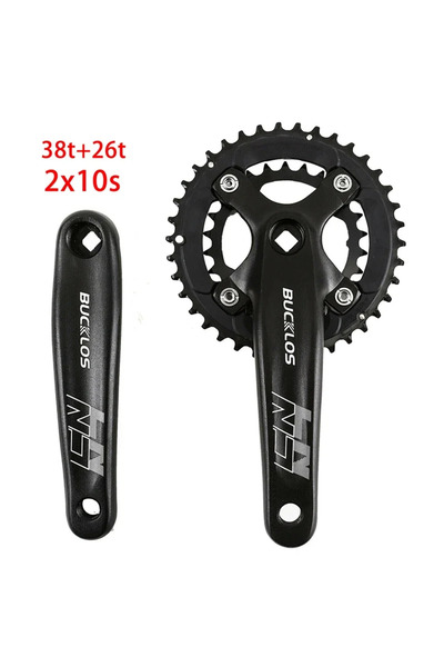 BUCKLOS مجموعة كرنك 10S للدراجة الجبلية، مجموعة كرنك 104/64 BCD للدراجة، 3*9S...