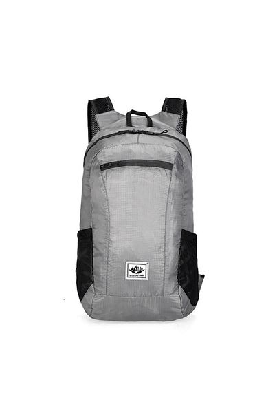 Choice Gray Ultra Light Outdoor Hiking Cycling Travel Backpack Fitness Bag Waterproof Handbag Small Foldabl