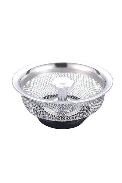 Chavin Steel Kitchen Sink Waste Food Strainer 8.3 cm Diameter Drain Stopper Mt202