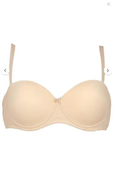MOONLİGHT Women's Skin Supported Strapless Bra 2421