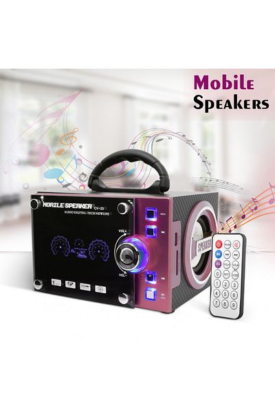 KlaussTech Difuzor cu USB, MMC, SD, Bluetooth