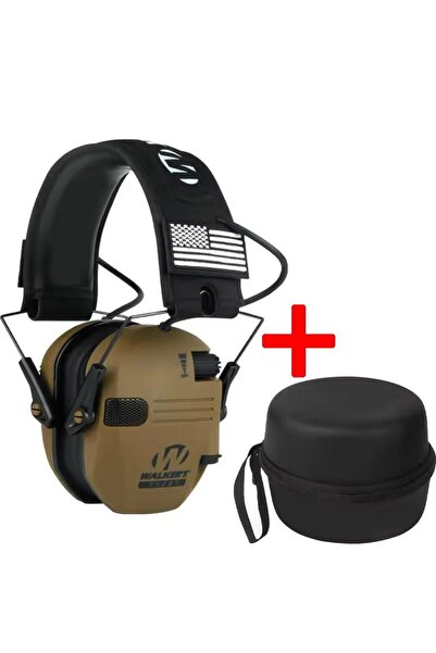 Choice 1 قطعة - بني مع حافظة، سدادات أذن للصيد/الرماية في الهواء الطلق تعمل ع...