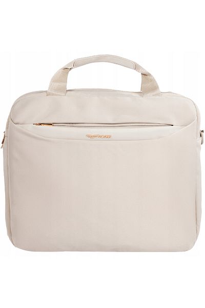 WINGS BRAND WINGS Laptop Bag 15.6" Beige - Stylish, Lightweight, Business-Ready
