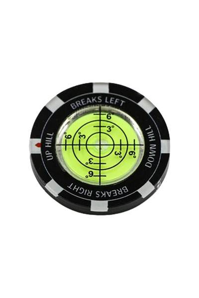 PGM أداة تحديد كرات الجولف السوداء عالية الدقة، قارئ الكرة الخضراء المستديرة،...