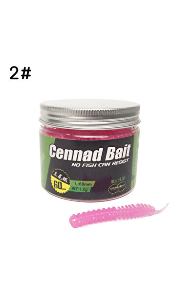 Choice 60mm 1.2g Pearl Powder Bottled Lyre Subbait Soft Bait 6cm 1.2g Flying ...