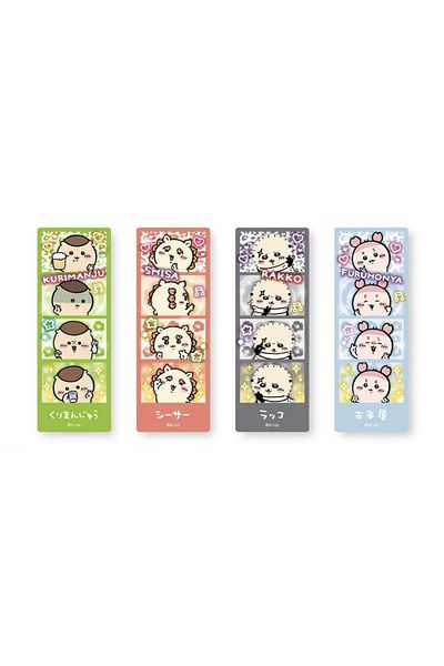 Choice 4pcs Set B 4pcs/set Korean Life4cut Cartoon Bookmark Cute PVC Transparent Card Mini Album DIY Cute l