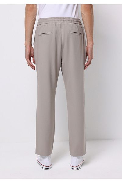 Colin's Regular Fit Mid Waist Straight Leg Men's Beige Trousers