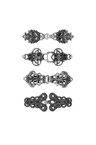 Choice11 Style 2-A Set Vintage Sweater Duck Clip Cape Cloak Fastener for Dres...