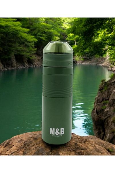 tüftürük 550 ml Stainless Steel Thermos - Daily Sports Outdoor Camping Hot Cold Leak Proof Flask
