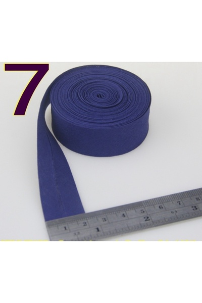 Choice 20mm x 5m 7 100% Cotton Bias tape, 20mm width 3/4" Ironed Single Fold ...
