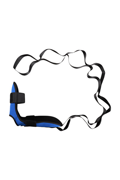 Choice شريط تمدد الساق الأزرق للاسترخاء واليوغا وحزام مرونة لإعادة تأهيل اللف...