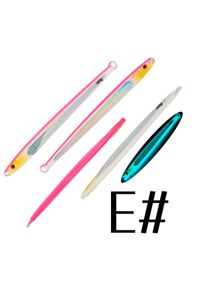 Choice 200 جرام لون E TOLU جديد سريع الغرق معدني Jig 100 جرام 150 جرام 180 جر...