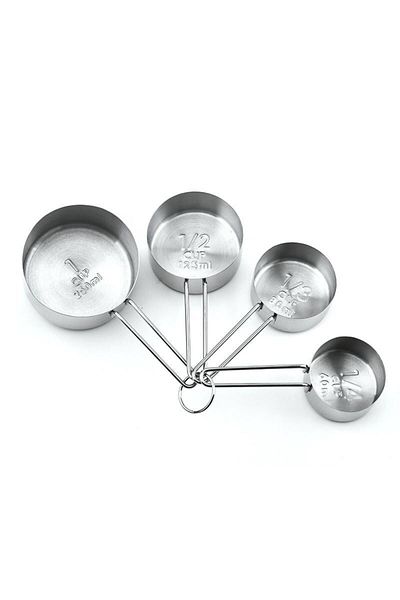 Chavin Steel 4 Piece Coffee Spice Flour Pea Measuring Spoon Mt149