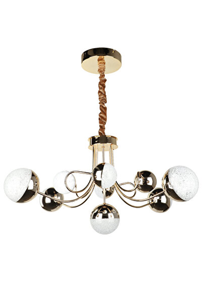 Begüsa Larin Ledli 9.Lu Avize Gold Kaplama