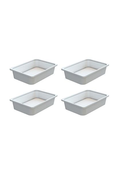 Moniev Kids Montessori Oyuncak Dolabı Kutusu Saklama Kutusu 41X30.5X10 Çocukl...