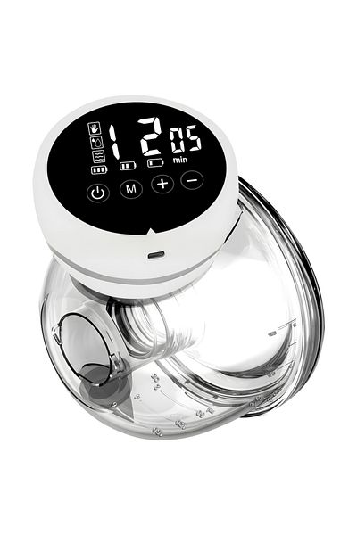 Choice White Wearable Breast Pump Electric Painless Double-sided Fully Automatic Integrated Hands-free Brea