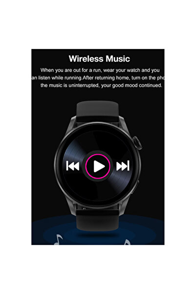 Smart Vibe DT™ WATCH3 - SmartWatch με Bluetooth Κλήσεις, Fitness Tracker, Παρακολούθηση Υγείας, Δύο Λουράκια, Χρυσό