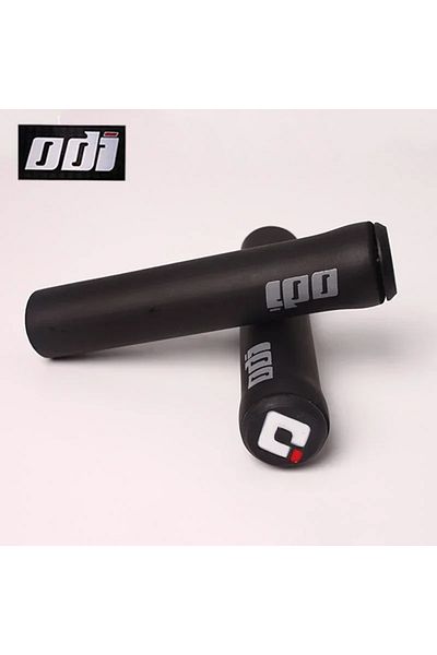Choice odi-2 Black 2PCS ODI MTB Grips Silicone Bicycle Handlebar Cover Soft Shock Absorbing Mountain Bike H