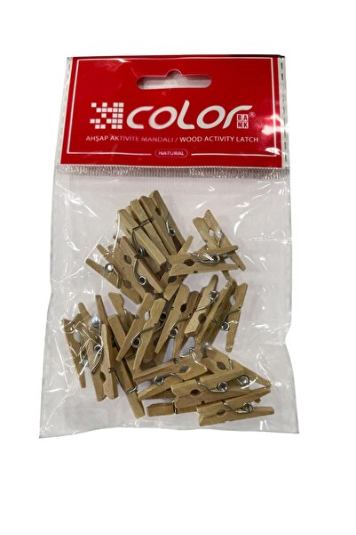 tüftürük مسمار نشاط خشبي ملون صغير الحجم