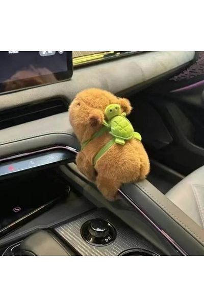 Choice about 13cm 18cm2 New Capybara Wristband Bracelet Kawaii Cartoon Plush Animal Capybara Clap Circle Co