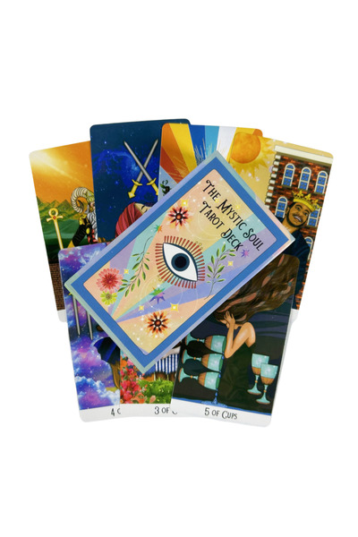 Choice TT443 The Mystic Soul Tarot Deck Cards A 78 Deck Oracle English Visions Divination Edition Borad Pla