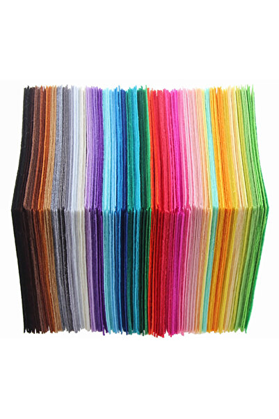 Choice 15 سم × 15 سم 40 قطعة 40 قطعة من قماش اللباد DIY Crafts 15 × 15 سم قماش غير منسوج إكسسوارات الخياطة حزمة اللباد