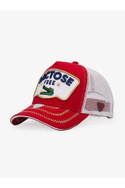 RustandRich Women Men Red Trucker Hat Urban Collection Lactose Free
