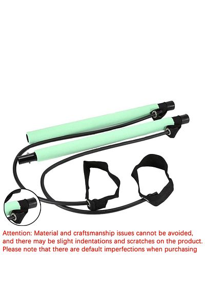 Choice Green Pilates Kit with Resistance Bands, Multifunctional Yoga Pilates, Portable Home Gym Pilates Res
