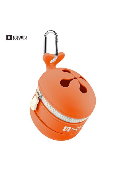 Choice Orange Booms Fishing Portable Silicone Trash Storage Bag For Fishing Tackle Outdoor Camping Tools Fi