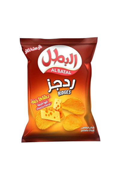 Al Batal Ridges Cheese Flavor Chips, 155g