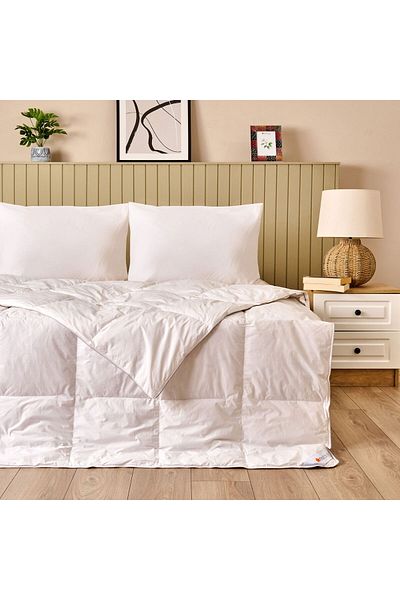 MATMEL Soft Double Goose Feather Quilt - White - 195X215 cm