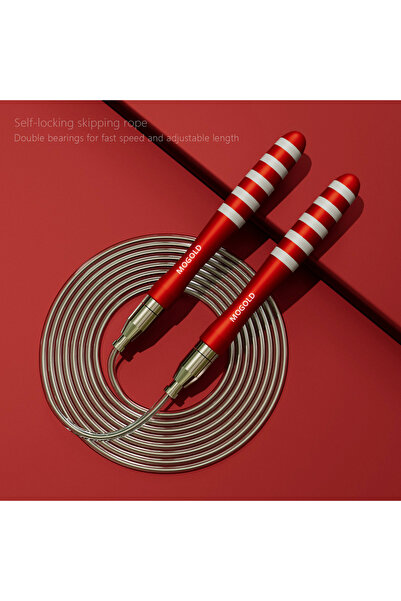 Choice حبل قفز احترافي T11-RED Gym Speed Crossfit للتمرين واللياقة البدنية في...
