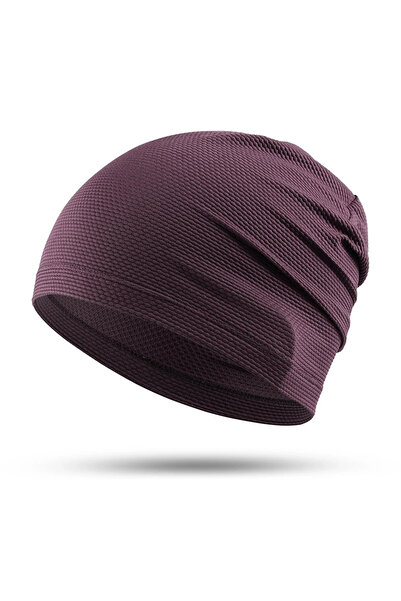 Choice قبعة رياضية صيفية أرجوانية عميقة قابلة للتنفس من شبكة للجري والتنس وال...