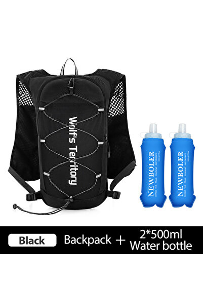 Choice حقيبة ظهر نيوبولر خفيفة الوزن للجري على الطرق الخارجية BAG049-BLA-2BOT...