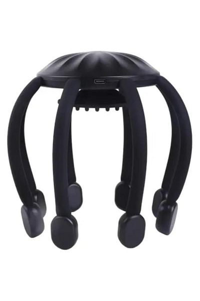 Tradeo Electric Scalp Massager with 3 Modes, 360° Vibrating Head Massager Comb, Stress Relief Tool