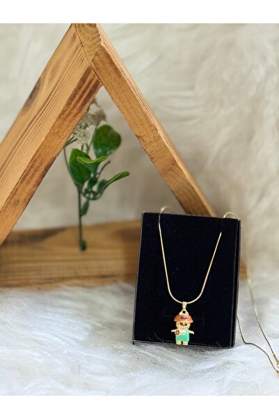 VENTİ VENTİSCA Steel Labubu Necklace, Gift for Husband, Lover, Back