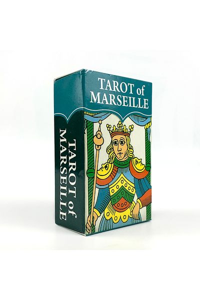Choice Blue Tarot of Marseille Mini Marseille Tarot Cards 78 Tarot Cards ,Pocket Board Game Suitable For Tr